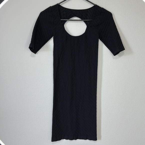 Bebe Skin Tight Bodycon Figure Hugging Mini Dress - XS - Picture 8 of 11